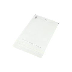 Luftpolster-Versandtasche 225x340mm, A4. weiß, SK-Verschluss. Sichtfenster, Aufreißfaden
