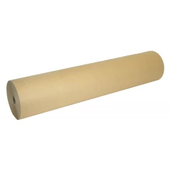Packpapier Natron-Mischpapier 120cm breit, 80g/qm. Rollendurchm.210mm, braun. ca.30kg/Rolle, Preis per kg