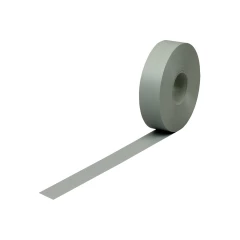 Isolierband Weich-PVC 19mm breitx33lfm, 120µ. grau, Kunststoffkern. Naturkautschukkleber