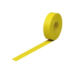 Isolierband Weich-PVC 19mm breitx33lfm., 120µ. gelb, Kunststoffkern. Naturkautschukkleber