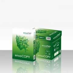 EnvoCopy Kopierpapier umweltfreundlich weiß Din A4, 80 g/qm, 2.500 Blatt im Karton