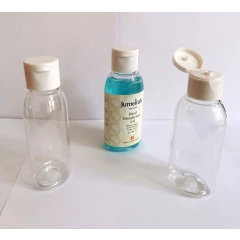 50 ml PET plastic bottle incl. White snap closure