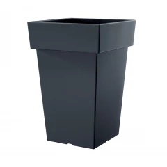 Flower pot LOFLY SQUARE - anthracite