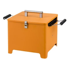Chill&Grill  Holzkohlengrill "Cube" orange