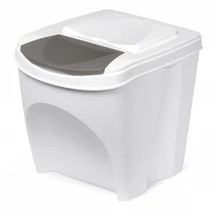 Abfallbehälter SORTIBOX - weiß