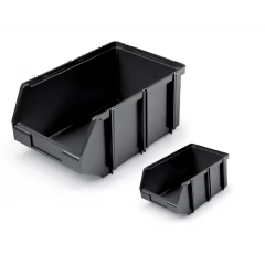 Storage bin CLICK BOX - black