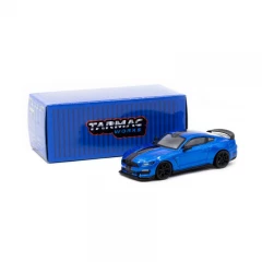 Tarmac T64G-011-BL Ford Mustang Shelby GT350R blue metallic scale 1:64
