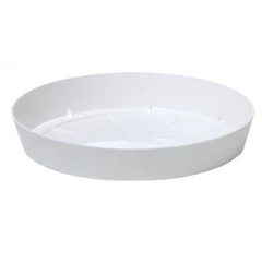 Saucer LOFLY - white | Size: 10,5 cm x 10,5 cm x 1,7 cm (LxBxH)