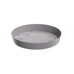 Saucer LOFLY - stone grey | Size: 12,5 cm x 12,5 cm x 2 cm (LxBxH)