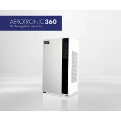 CASADA Luftreiniger Aerotronic 360 waschbare Filter mit 6-Stufen-Filtertechnik entfernt 99,99% Viren Aerosole Pollen Staub uvm 20x effektiver als HEPA Filtration bis zu 0,001 Mikrometer