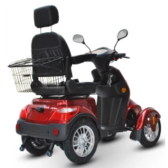 ECO ENGEL 520 Rot Elektromobil 4 Räder Seniorenmobil elektromagnetischen Bremsen