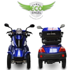 Eco Engel 510 blau mit 20 Ah Li-Io Akku Herausnehmbar Elektromobil Seniorenmobil