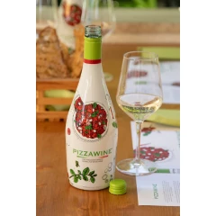 PIZZAWINE® - Sparkling whitw wine created for pizza - 0,75 l