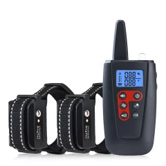 Antibell & Ferntrainer for Dogs 526-2  Vibrationshalsband mit Ton, Light, Remote Range 1000 m