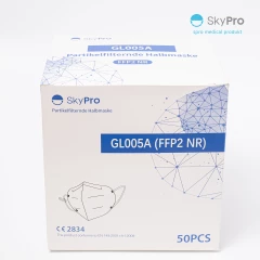 SPRO MEDICAL GL005A FFP2 NR Maske Blau mit Ohrenschlaufen