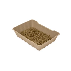 VOLKOS biodegradable litter tray. set of 3 trays
